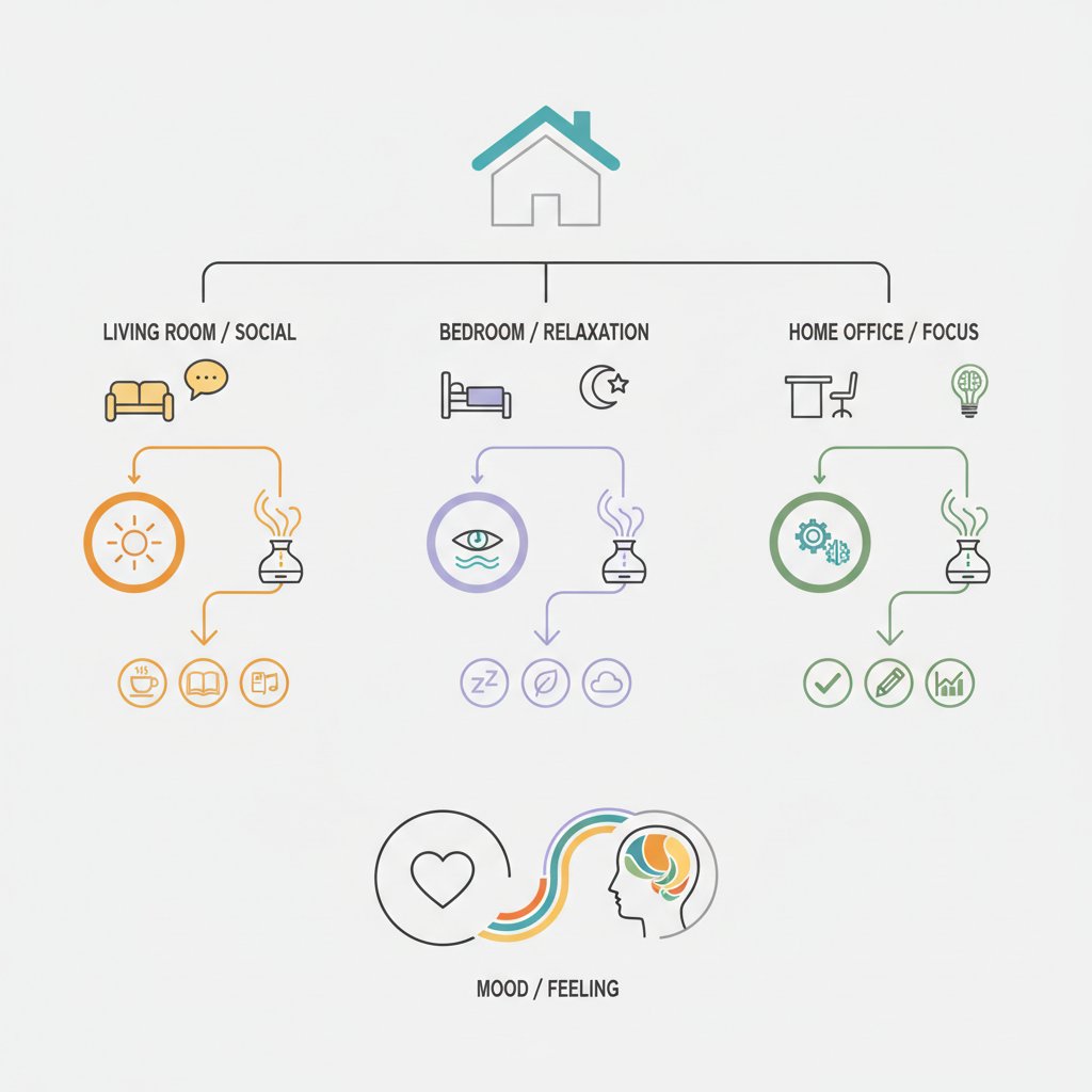 Аромардизайн дома: как правильно подобрать запахи для каждой комнаты под ваше настроение