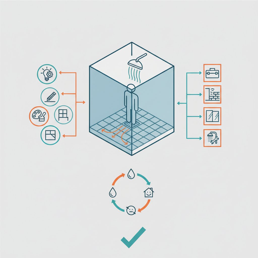 дизайн душевой комнаты