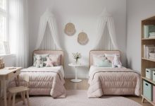 дизайн детской комнаты для двух девочек