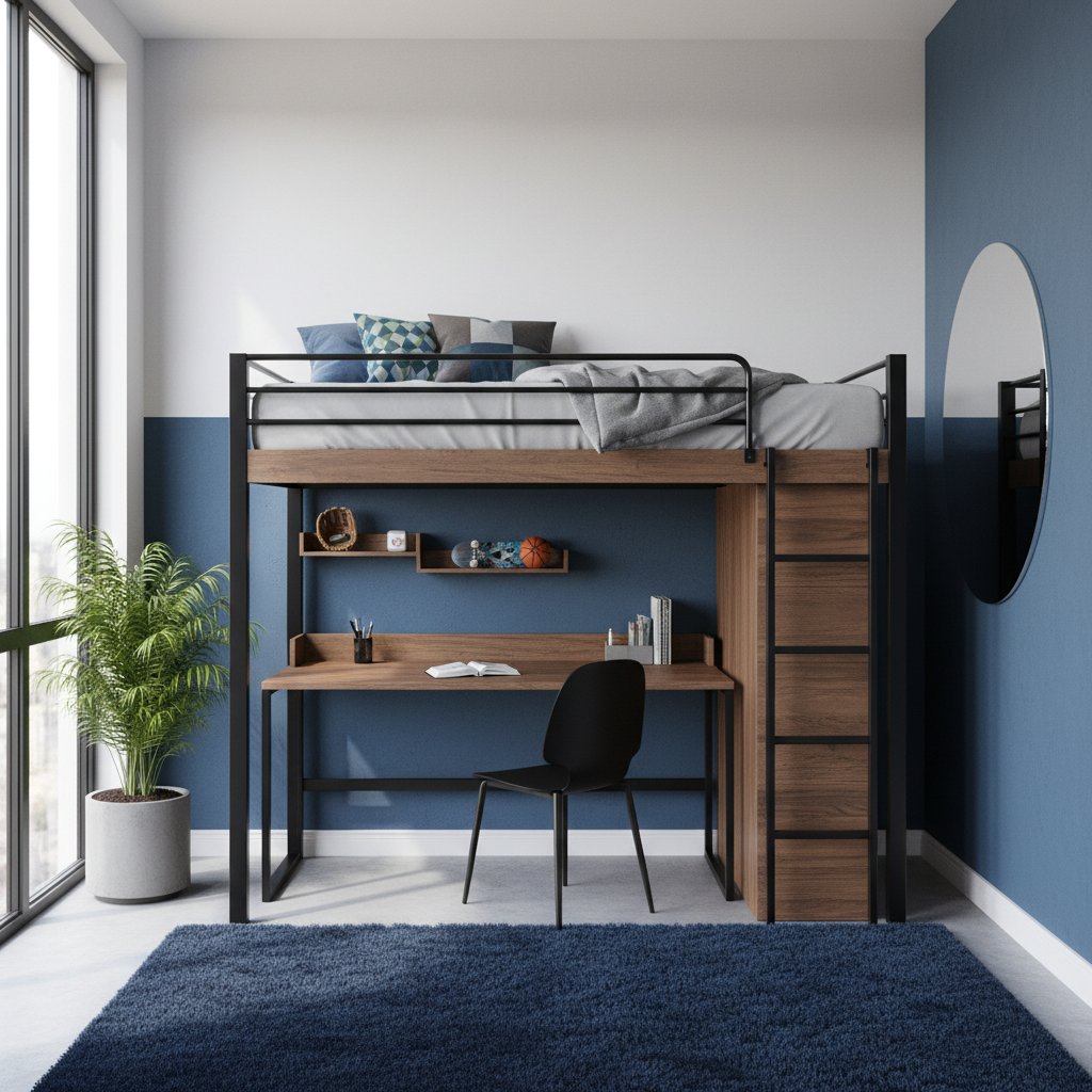 дизайн комнаты для подростка парня