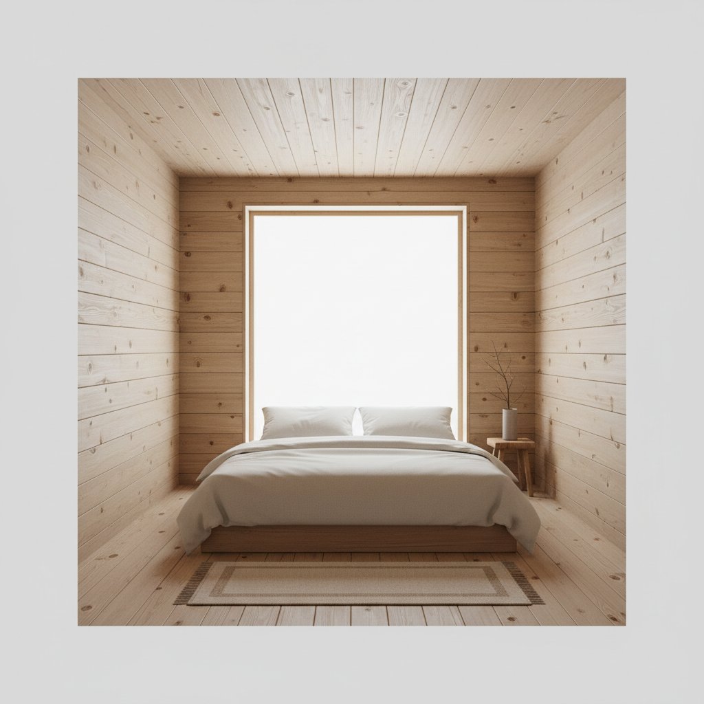 дизайн кімнати з дерев яної вагонки