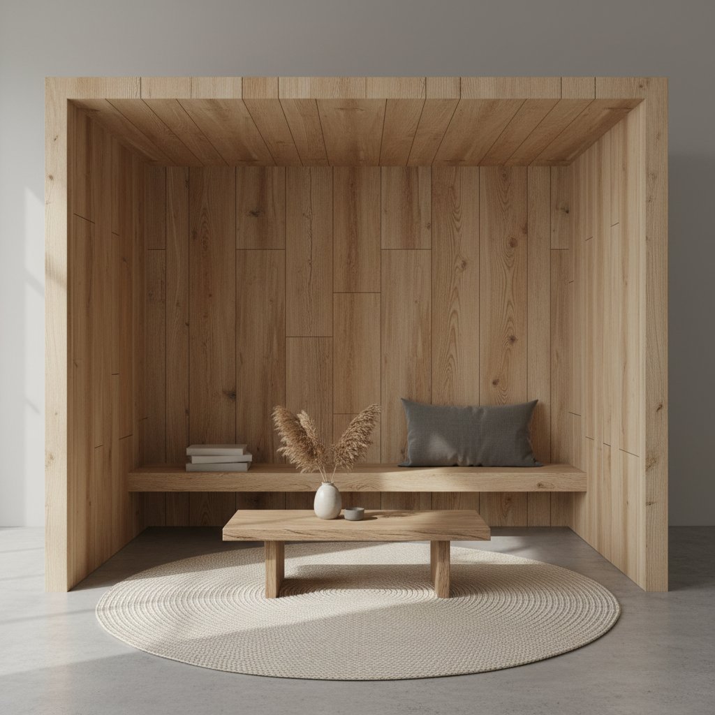 дизайн кімнати з дерев яної вагонки