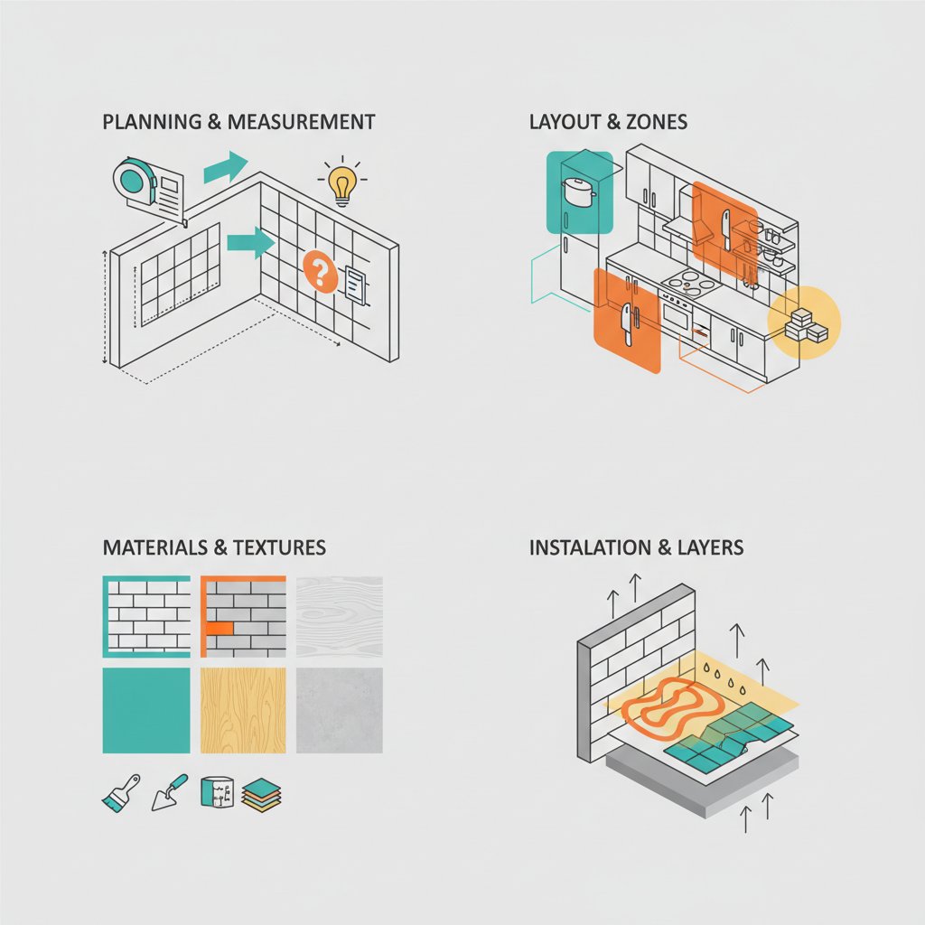 дизайн кухні стіни