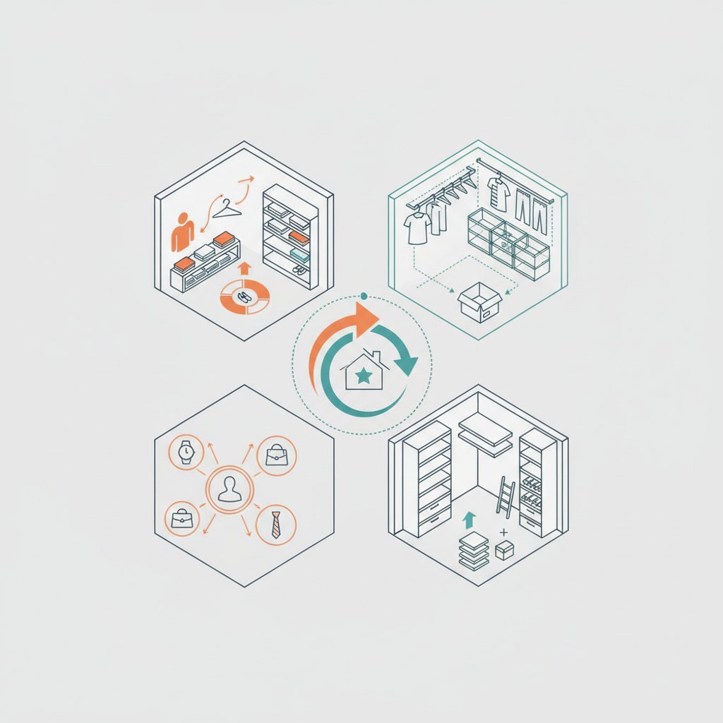 гардеробні кімнати дизайн