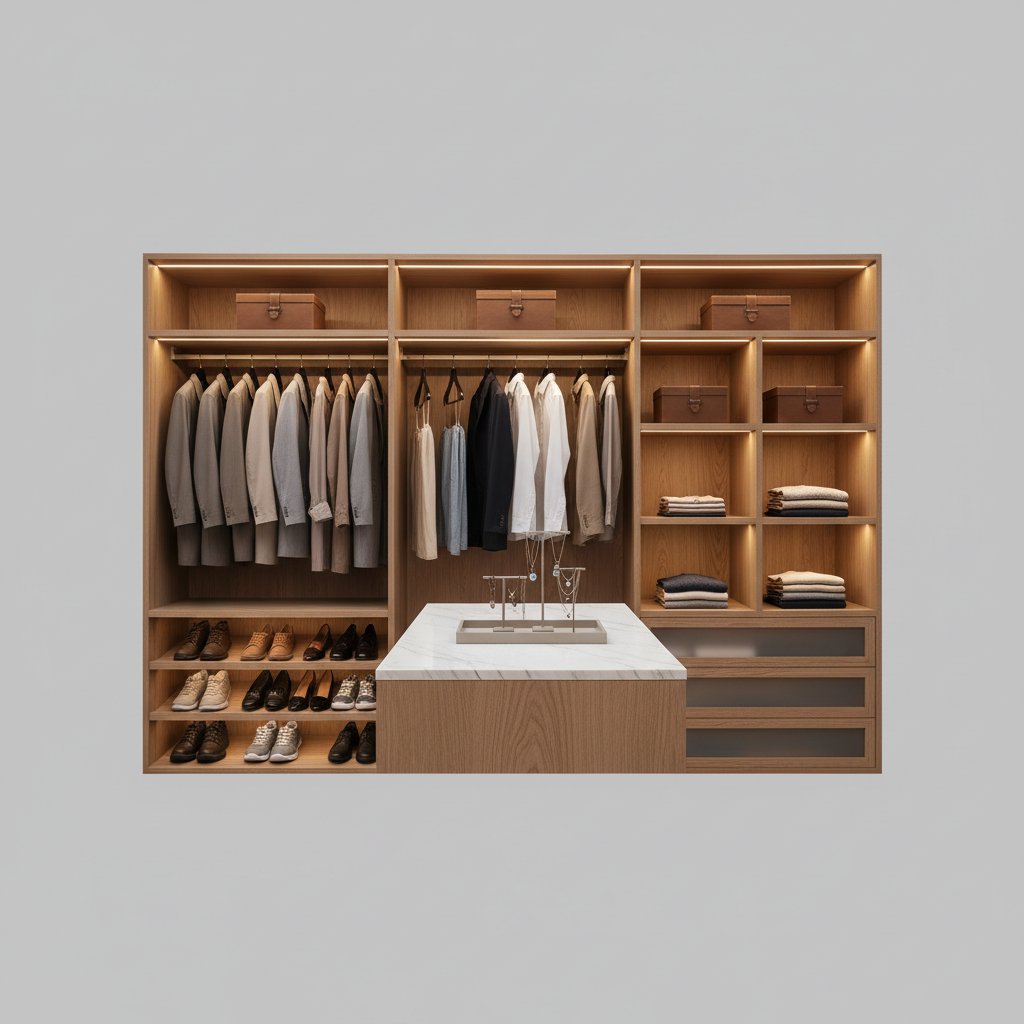 гардеробні кімнати дизайн