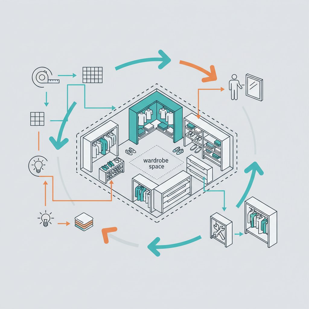 гардеробні кімнати дизайн