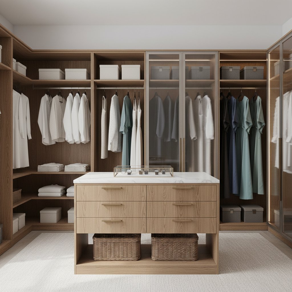 гардеробні кімнати дизайн