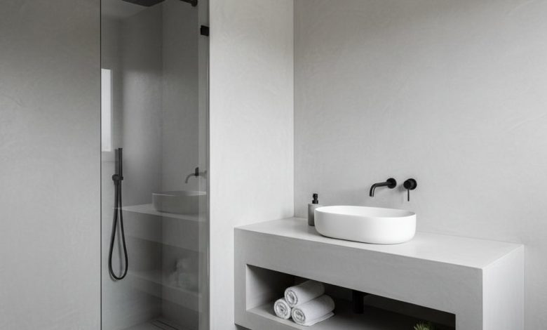 Микроцемент в ванной комнате: почему это лучшая альтернатива плитке в 2026 году