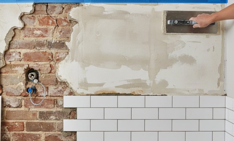 ремонт кухни стены