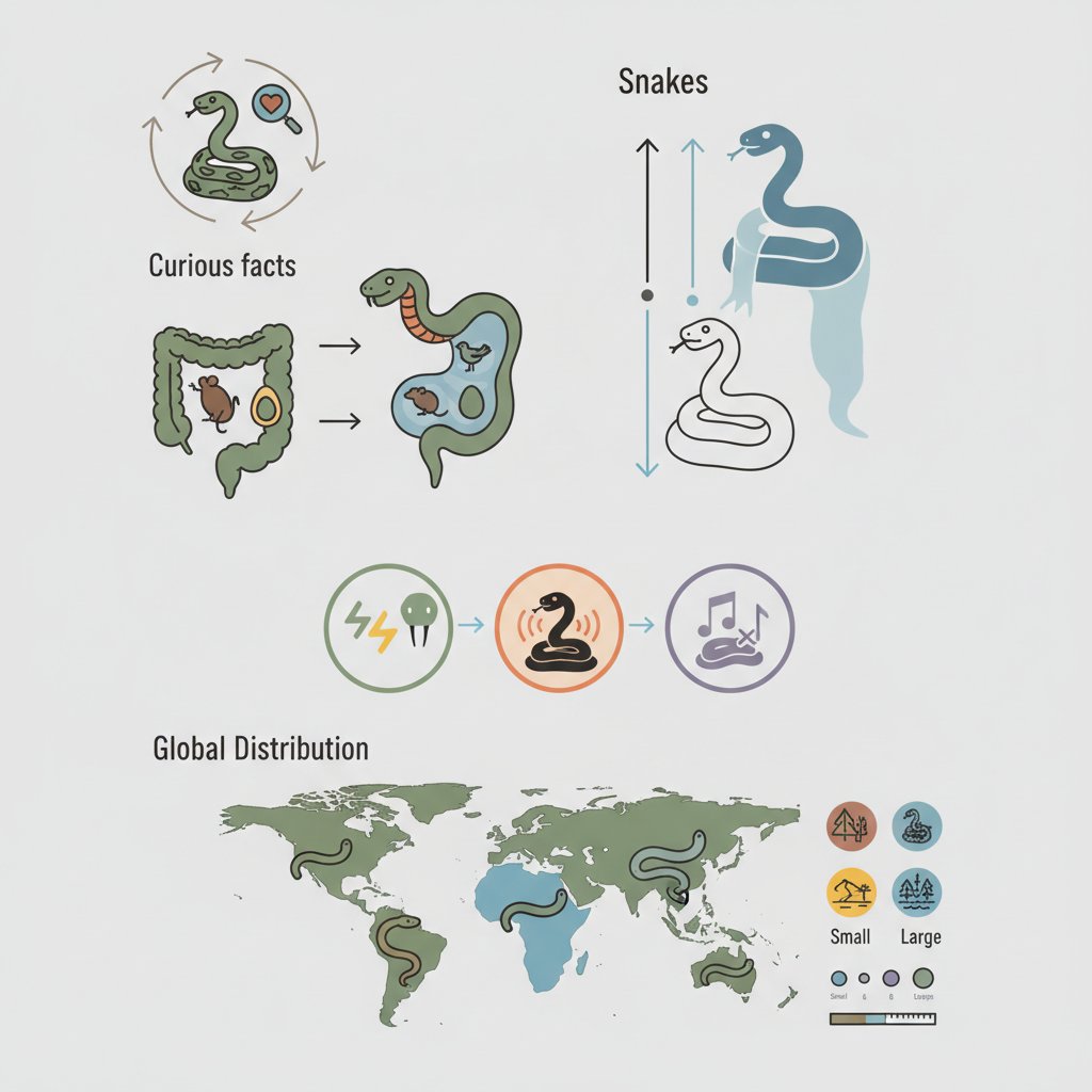 цікаві факти про змій