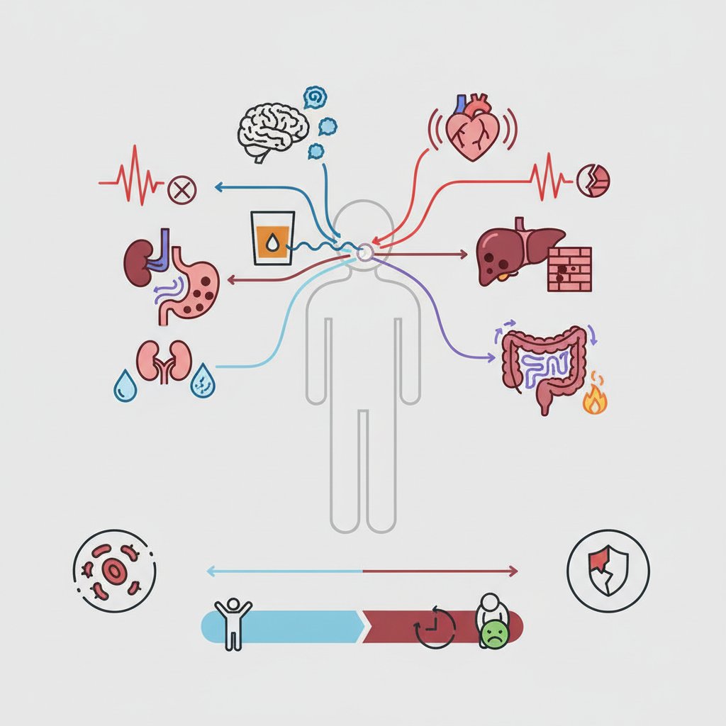 вплив алкоголю на організм людини цікаві факти