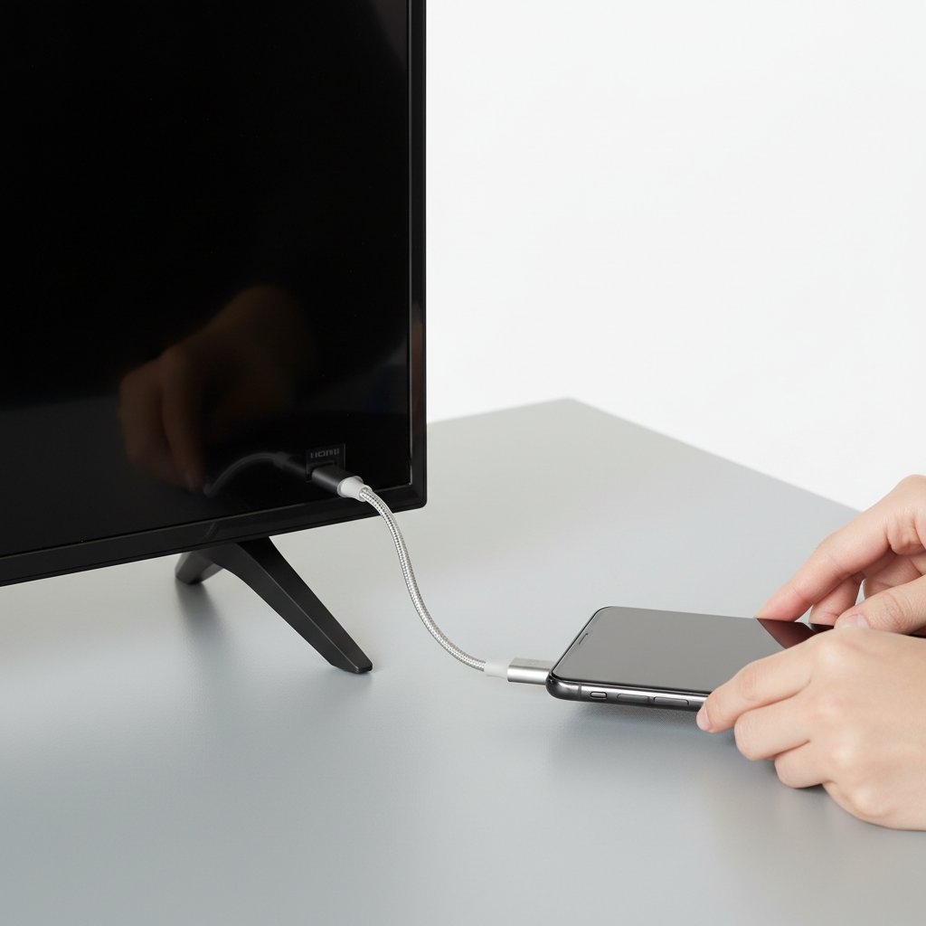 как подключить телефон к телевизору