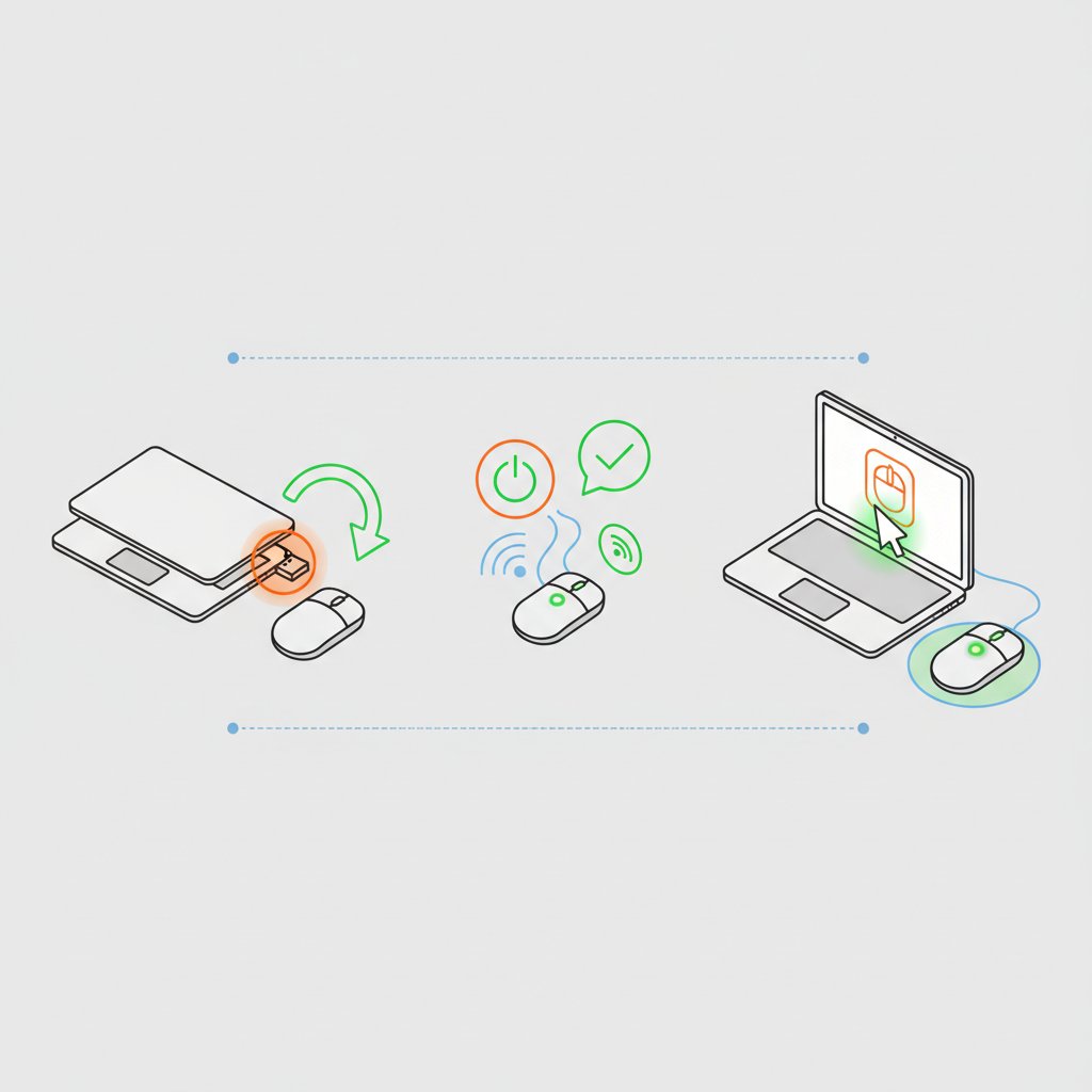 як підключити безпровідну мишку до ноутбука