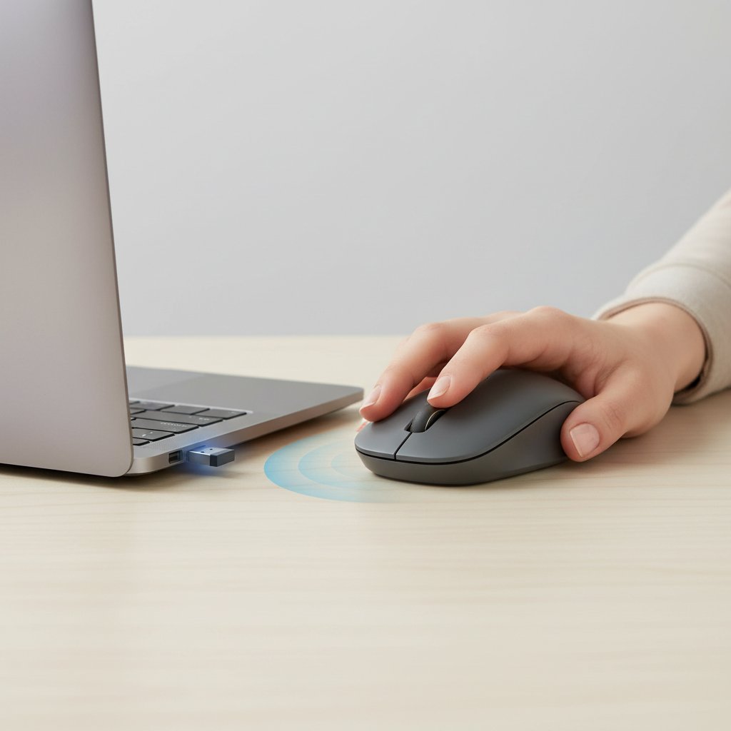 як підключити безпровідну мишку до ноутбука