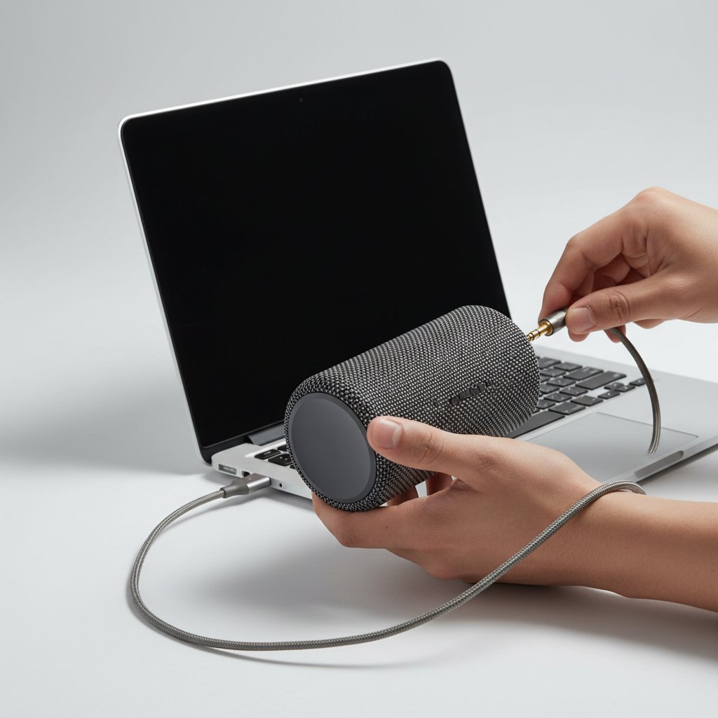 як підключити колонку до ноутбука