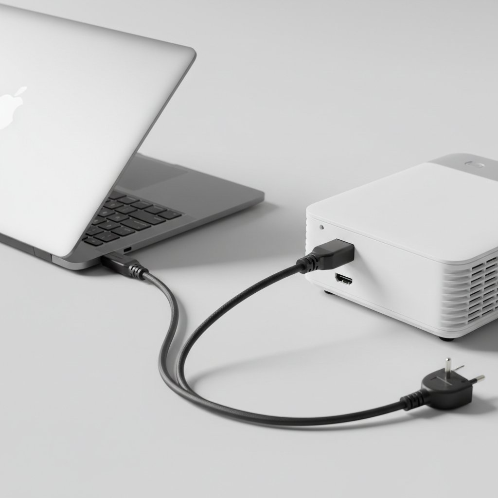 як підключити проектор до ноутбука