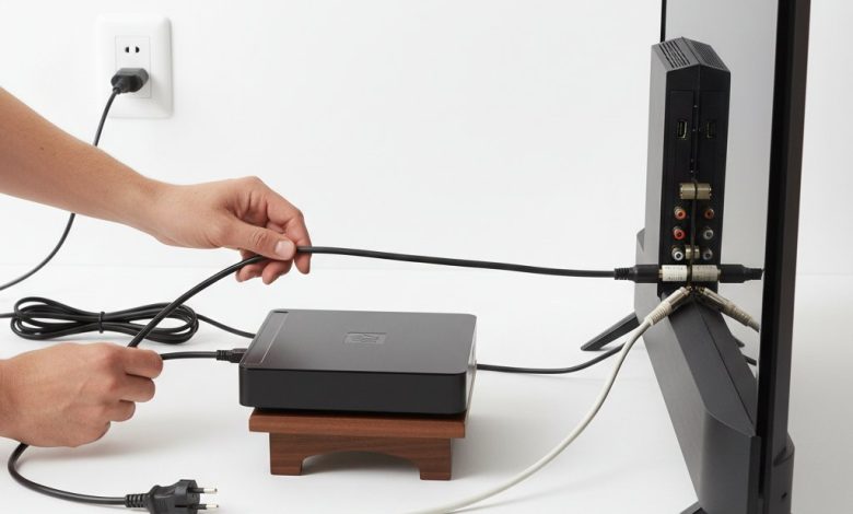 как подключить приставку к телевизору