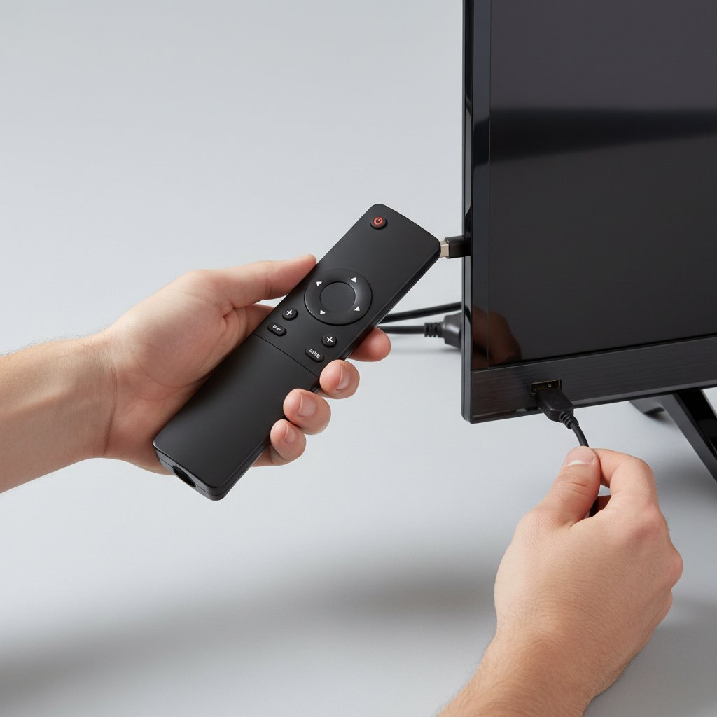 как подключить пульт к телевизору