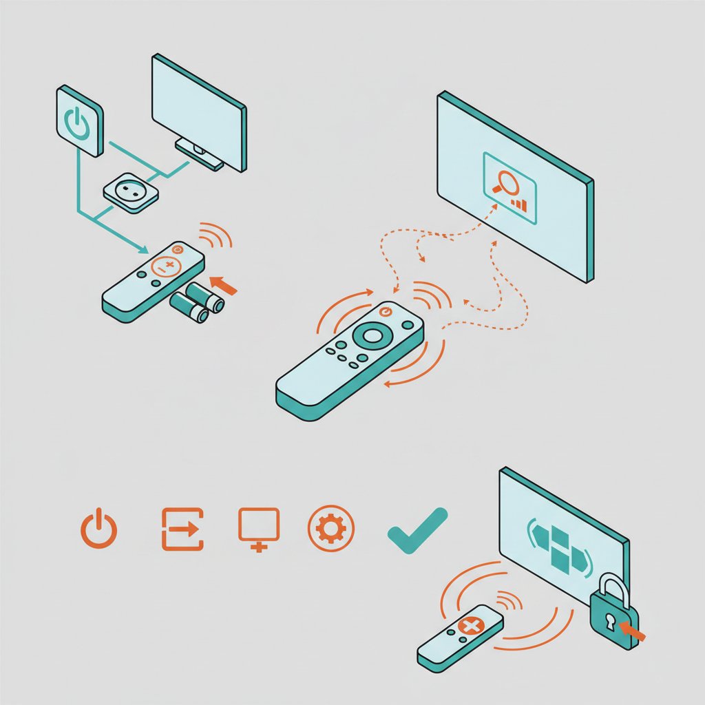 как подключить пульт к телевизору