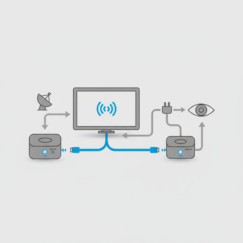 как подключить тюнер к телевизору самсунг