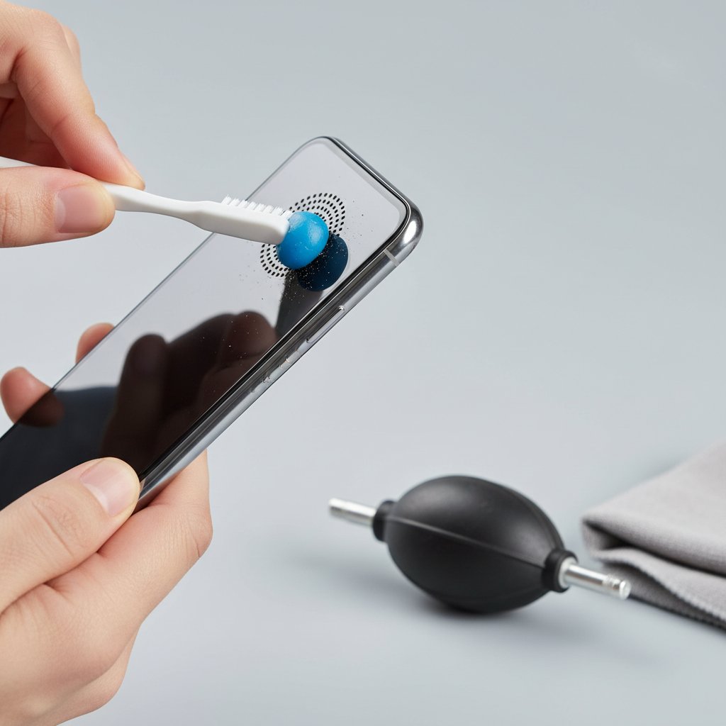 як почистити динамік в телефоні