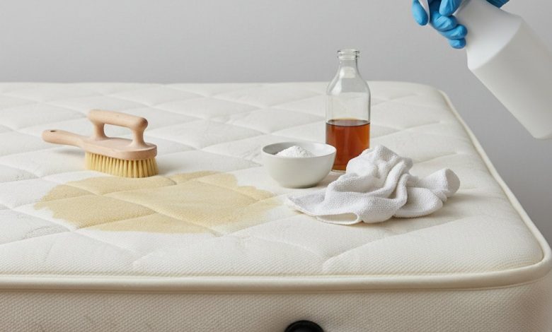 как почистить матрас от мочи