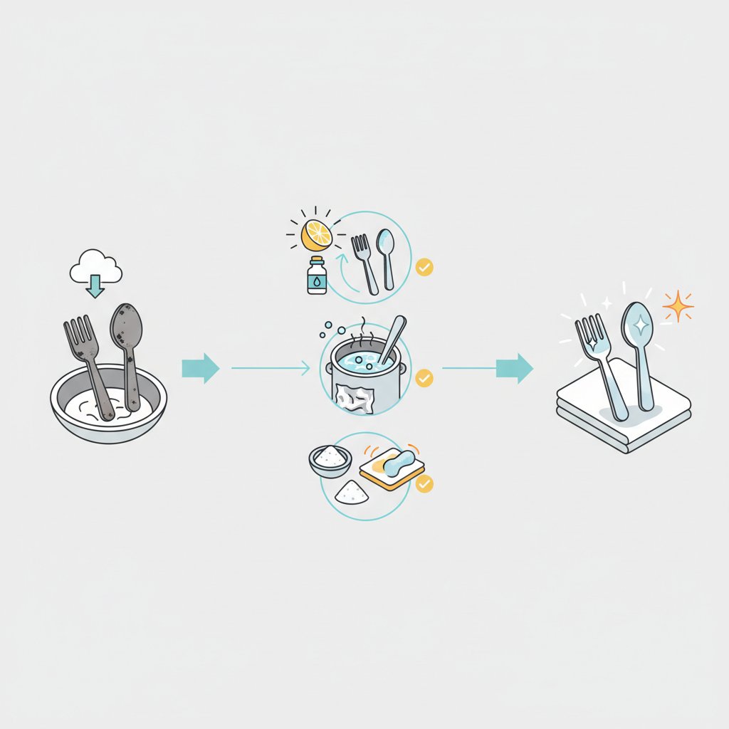 как почистить мельхиор