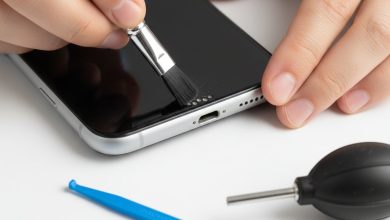 как почистить микрофон в телефоне