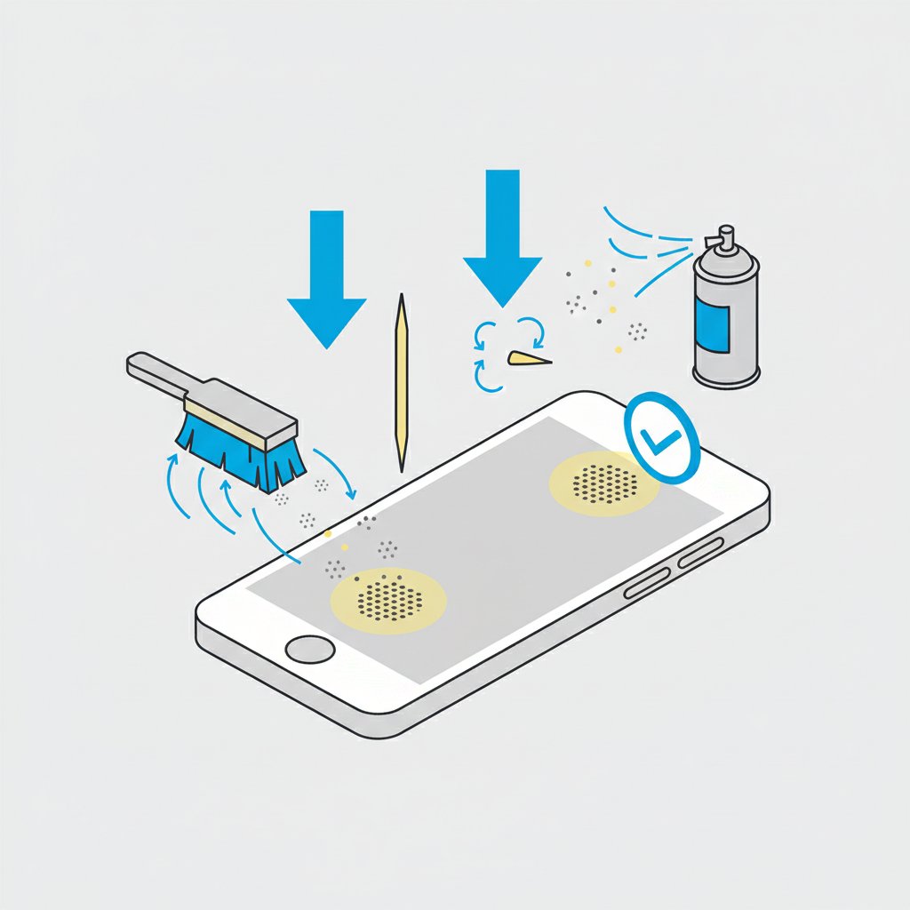 як почистити мікрофон в телефоні