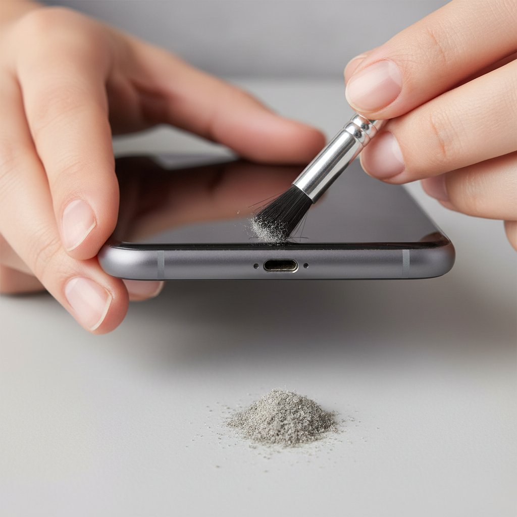 як почистити мікрофон в телефоні