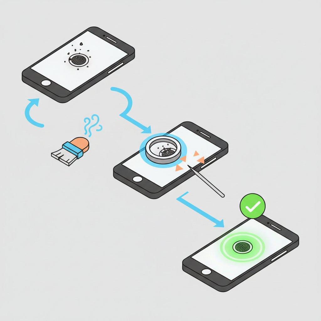 як почистити мікрофон в телефоні