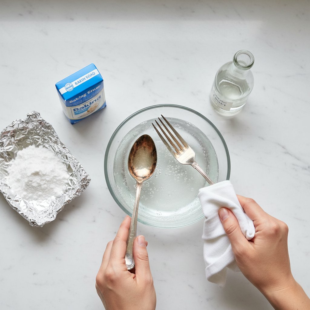 как почистить серебро в домашних условиях