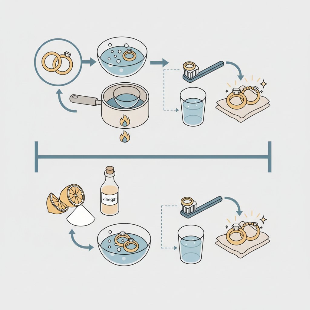 як почистити золото в домашніх умовах