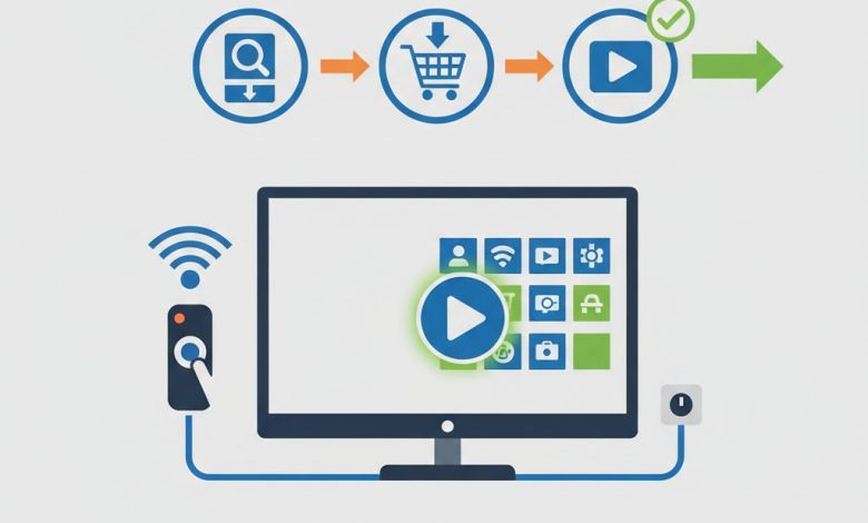 как установить мегого на телевизор