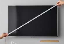 как определить диагональ телевизора