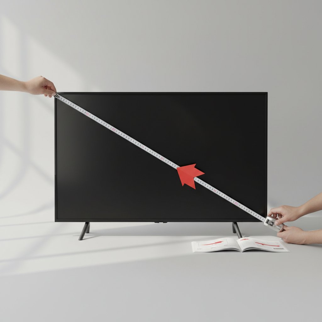 як визначити діагональ телевізора