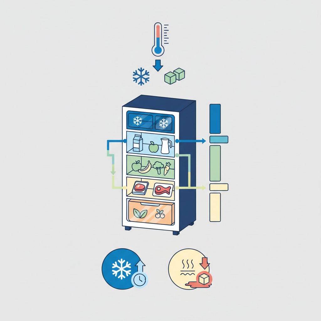 какая температура должна быть в холодильнике