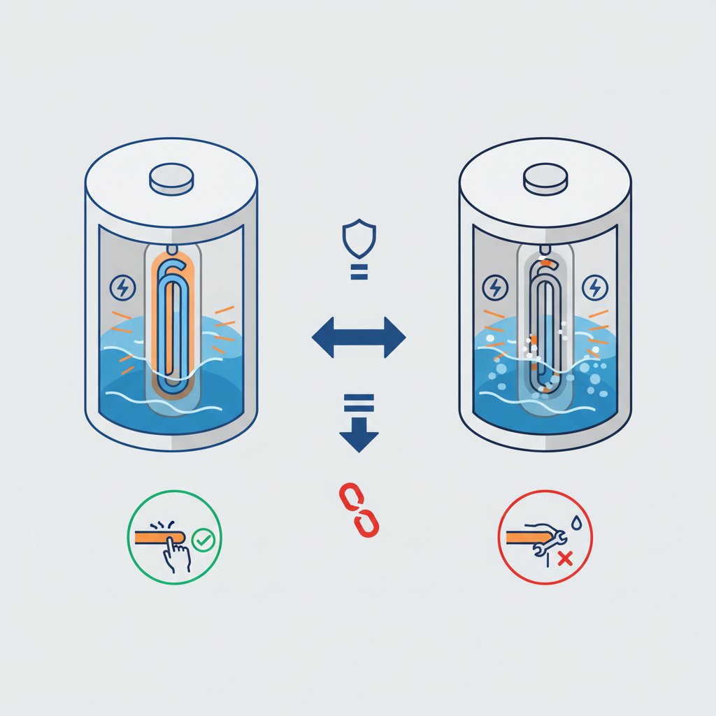 який бойлер кращий сухий чи мокрий